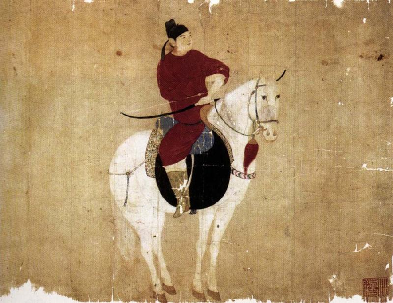 unknow artist Youn Nobleman on Horseback